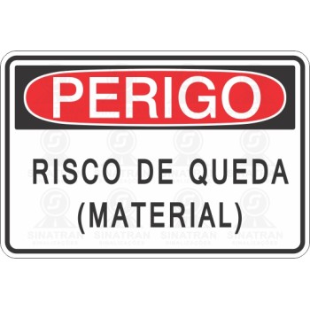 Risco de queda (material)